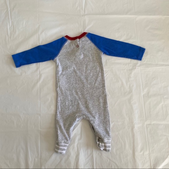 4 For $10. George 3-6 Months Baby Footless Onesie - Picture 2 of 4